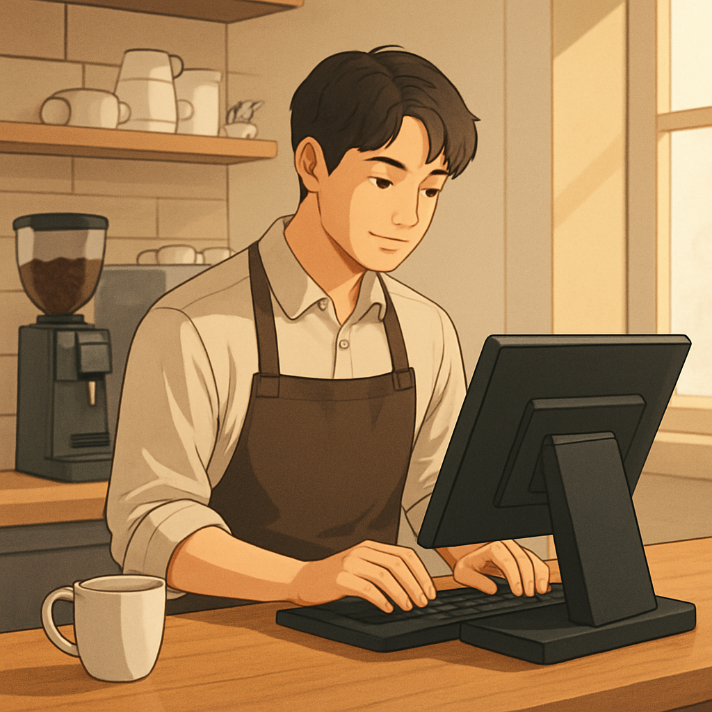 호스팅 아르바이트 이미지