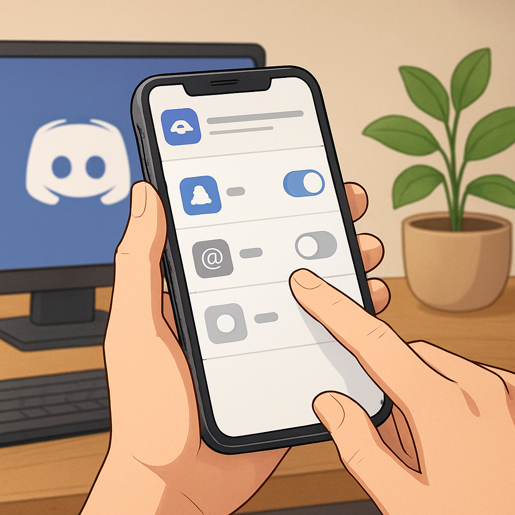 아이온2디스코드 업데이트 공지 알림 설정 방법 이미지