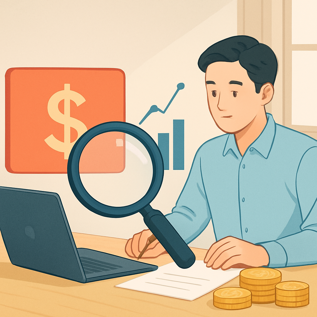 신용대출 금리 비교 방법 이미지