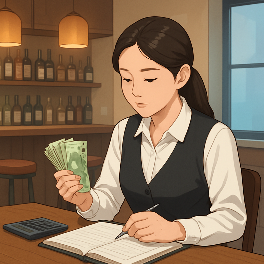 부산 유흥업소 아르바이트 급여 비교 이미지