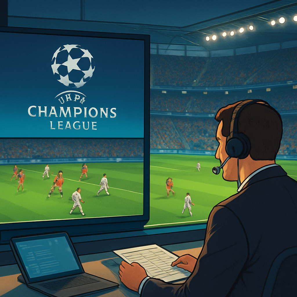 챔피언스리그 중계 이미지