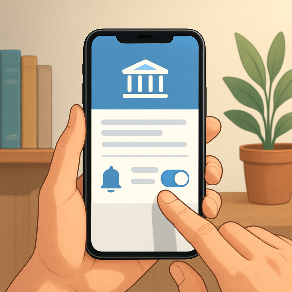 최신 행정법령 보기 방법과 업데이트 알림 설정 이미지