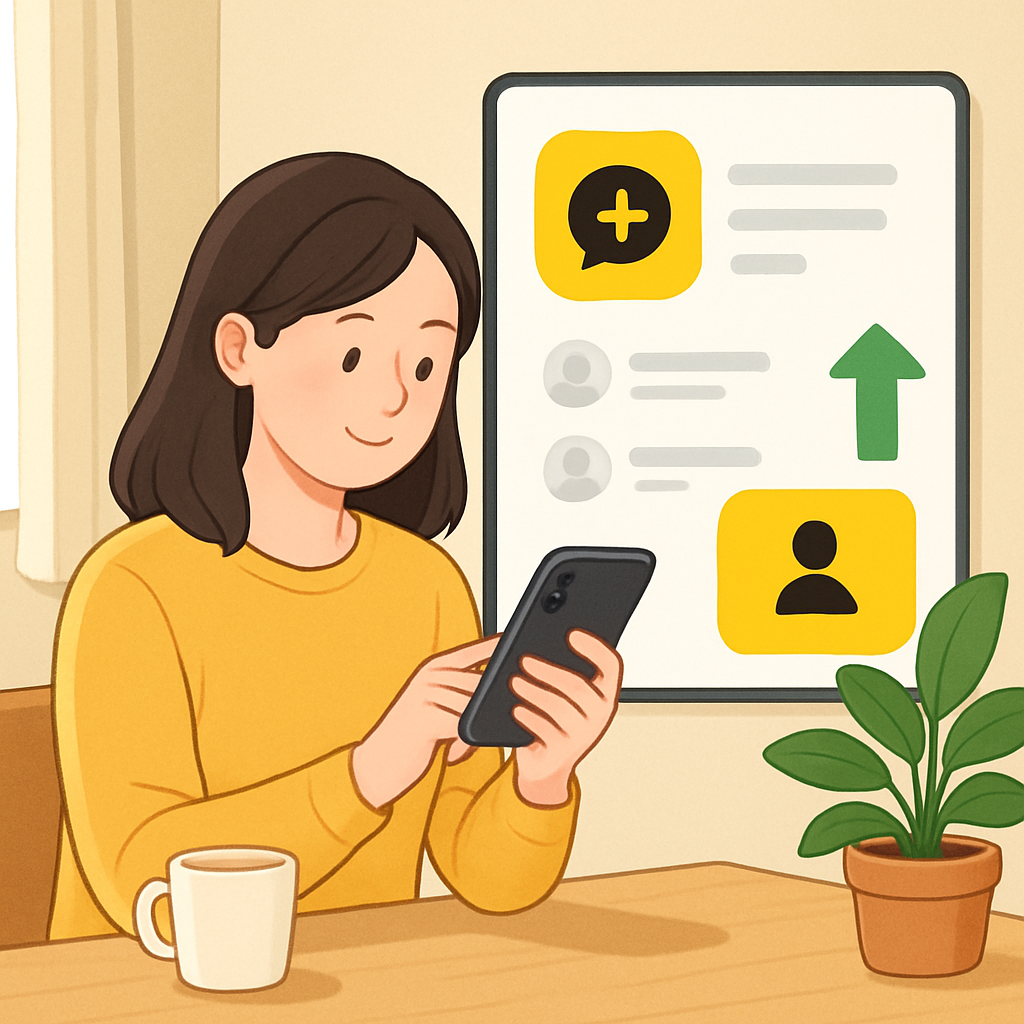 카카오채널 친구 수 늘리기 초보자 가이드 이미지