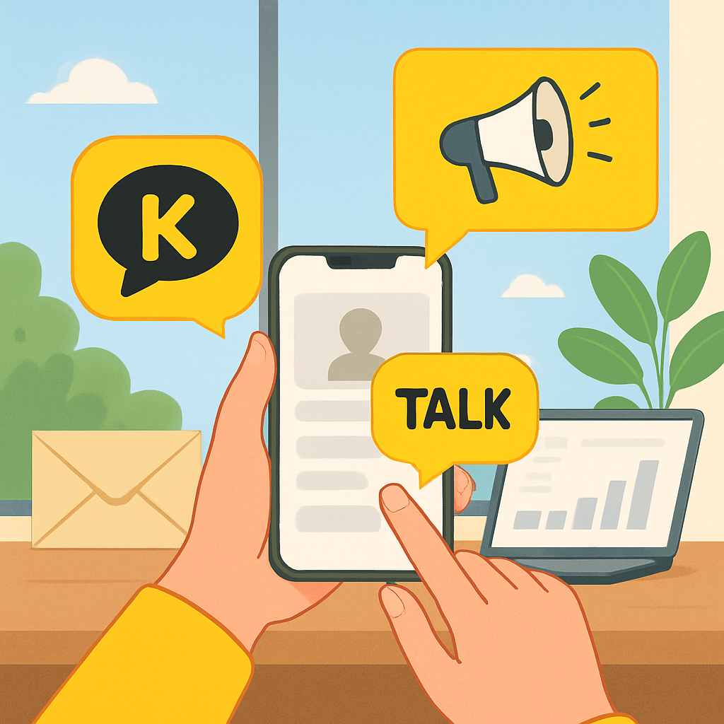 카카오채널 마케팅 방법 이미지