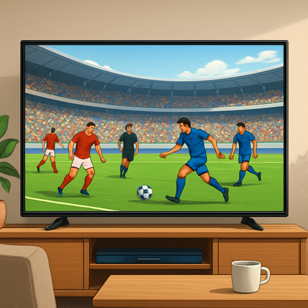 해외 축구 중계 방송 이미지