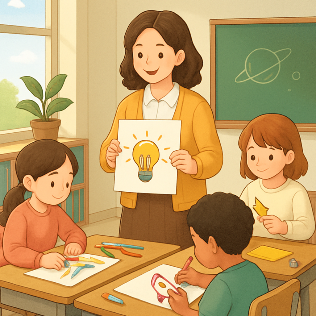 창의적 교육 이미지