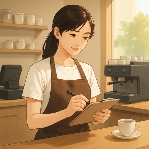 여성 아르바이트 구인 이미지